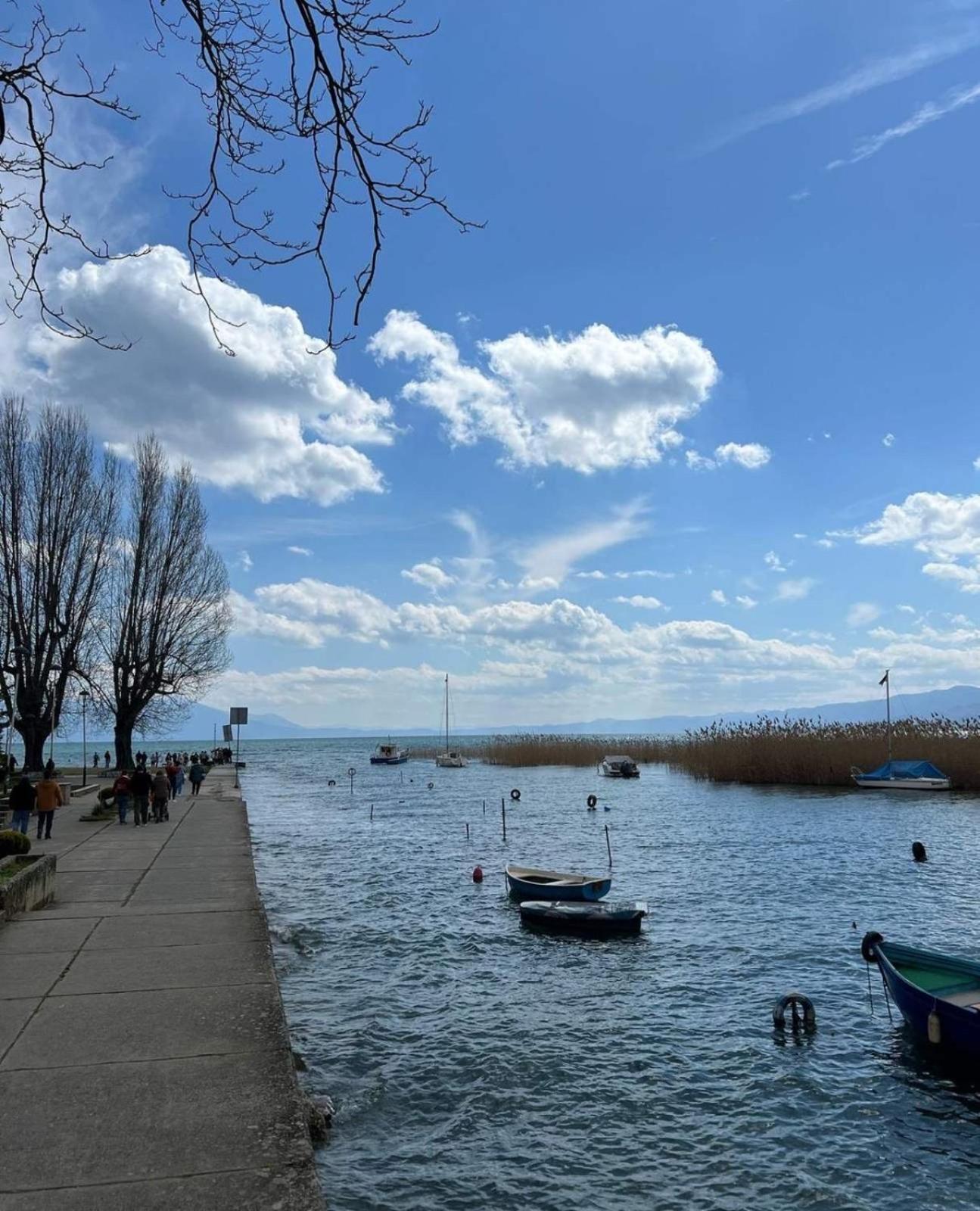 Vila Bolonja Struga Exterior foto